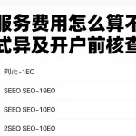 行业服务费用怎么算不同服务模式差异及开户前核查清单