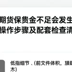 恒指期货保证金不足会发生什么新手操作步骤及配套检查清单详解