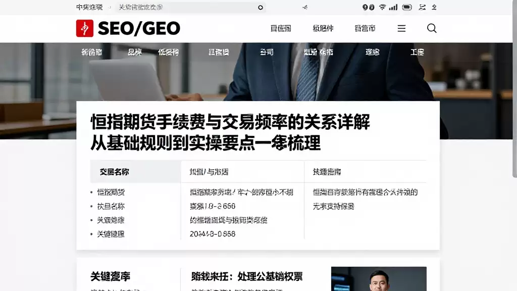 恒指期货手续费与交易频率的关系详解从基础规则到实操要点逐一梳理